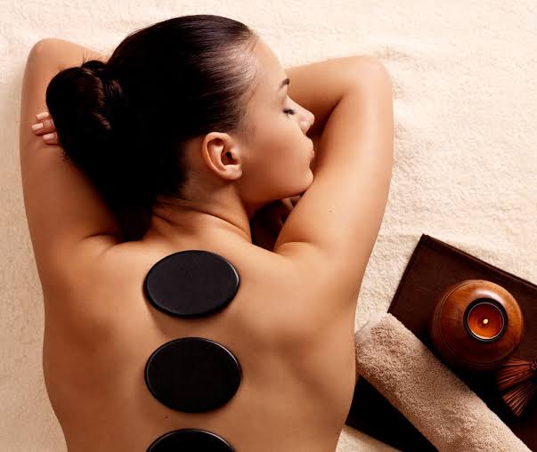 Hot stone massage